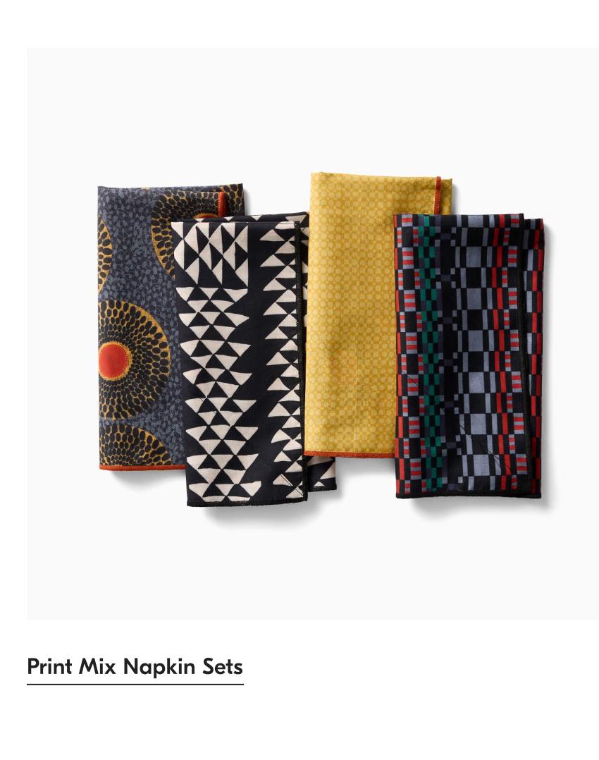 Print Mix Napkin Sets