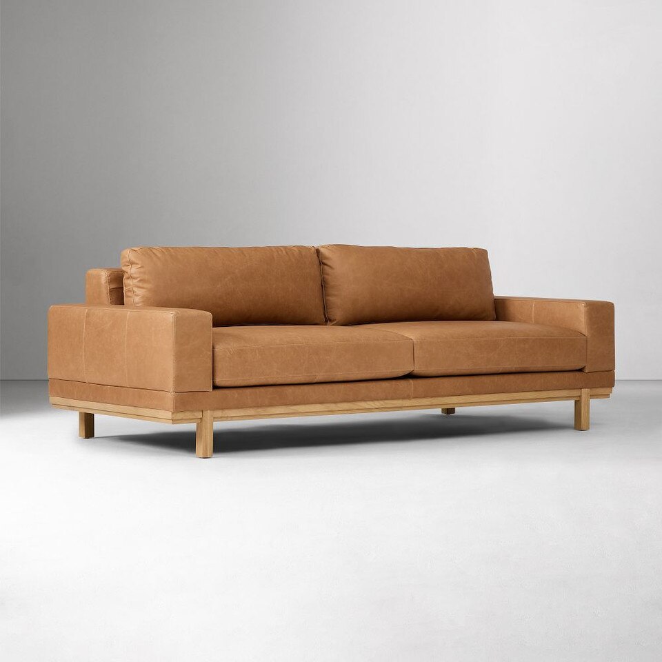 Dewitt Leather Sofa