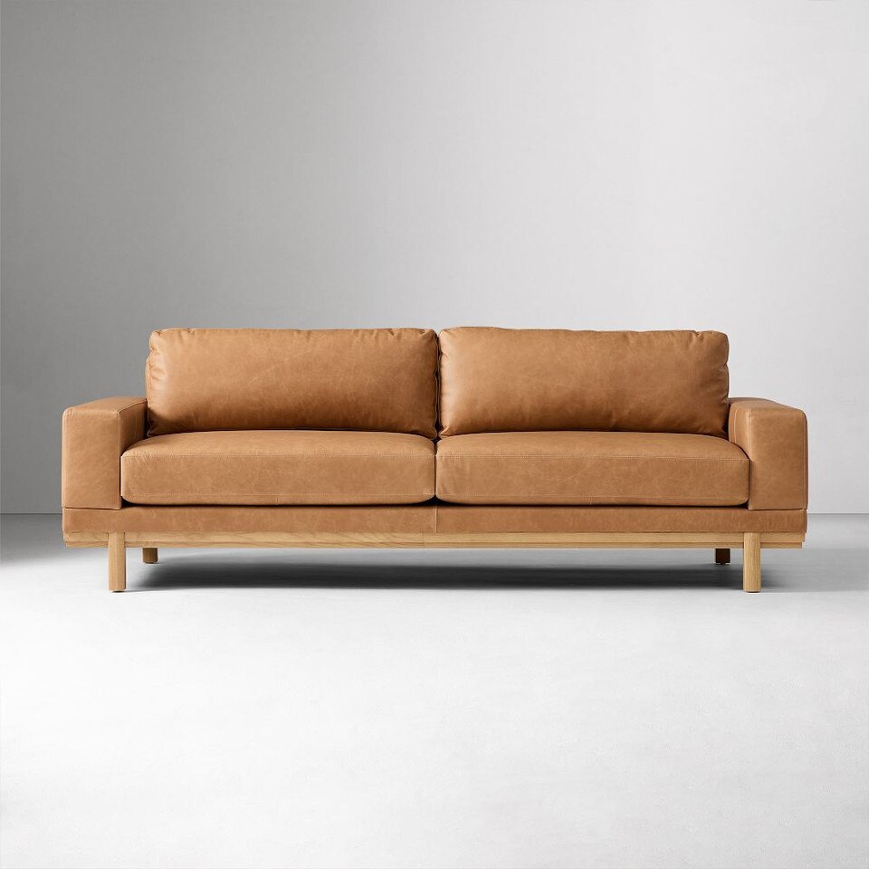 Dewitt Leather Sofa