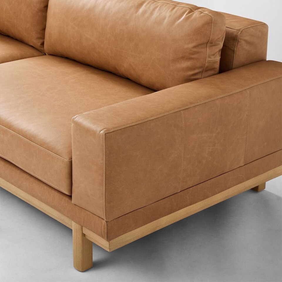 Dewitt Leather Sofa