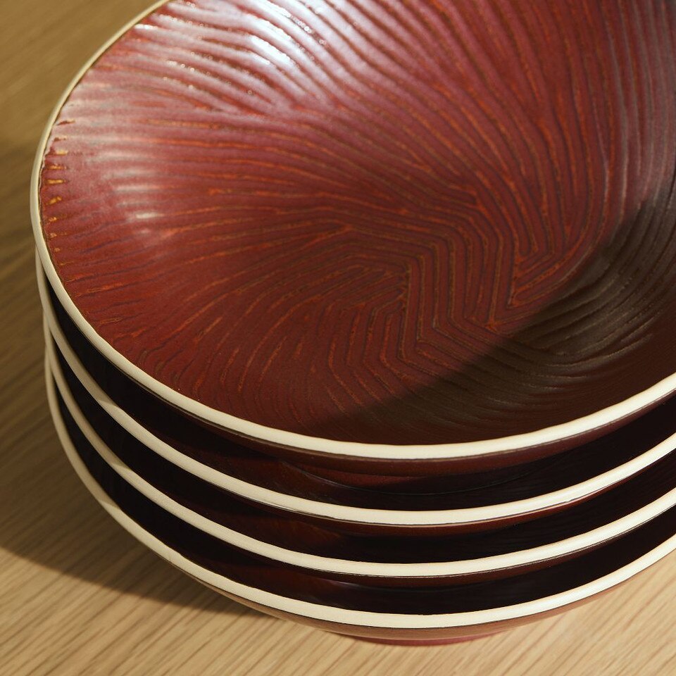 Marcus Samuelsson Carved Pattern Pasta Bowl