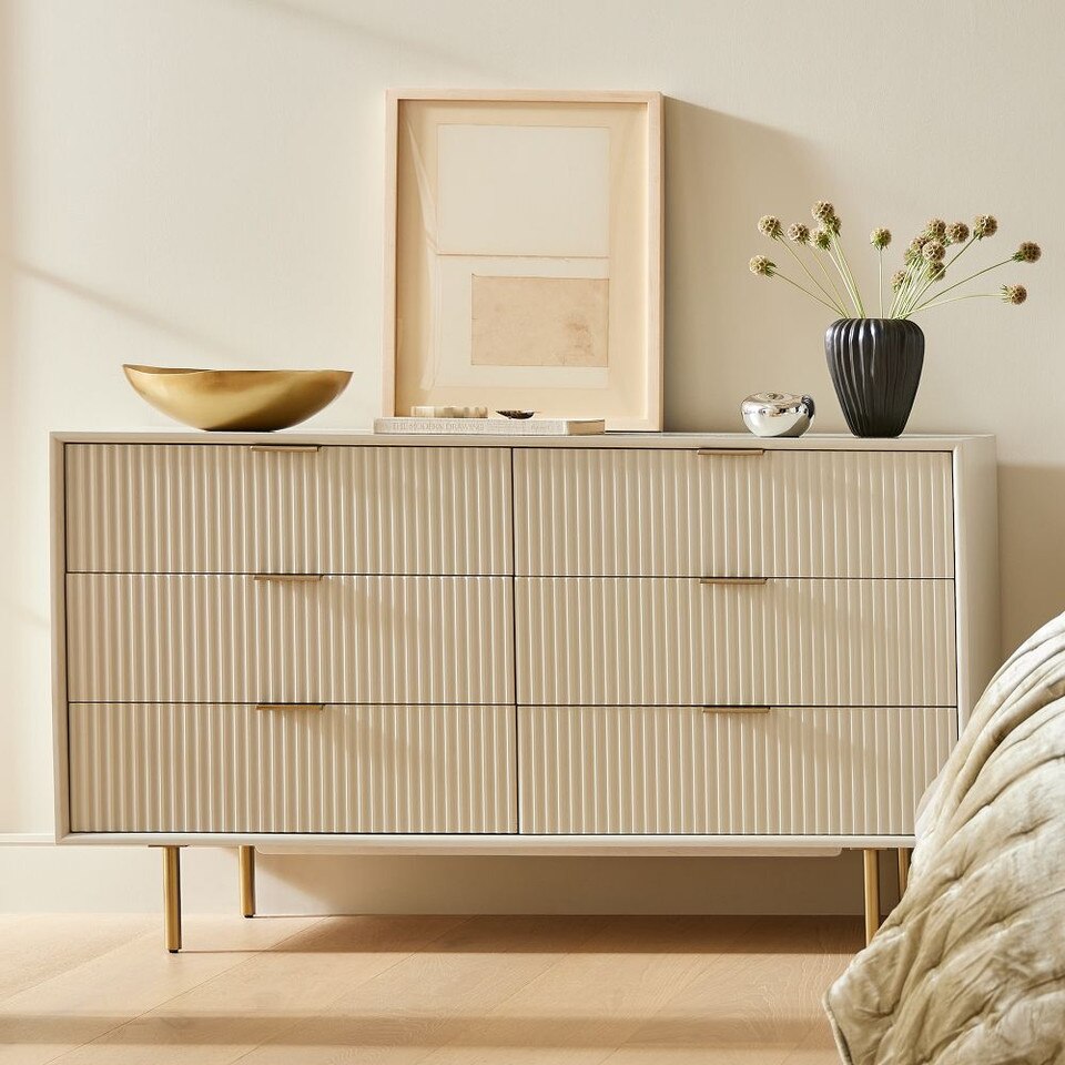 Quinn 6-Drawer Dresser (142 cm)