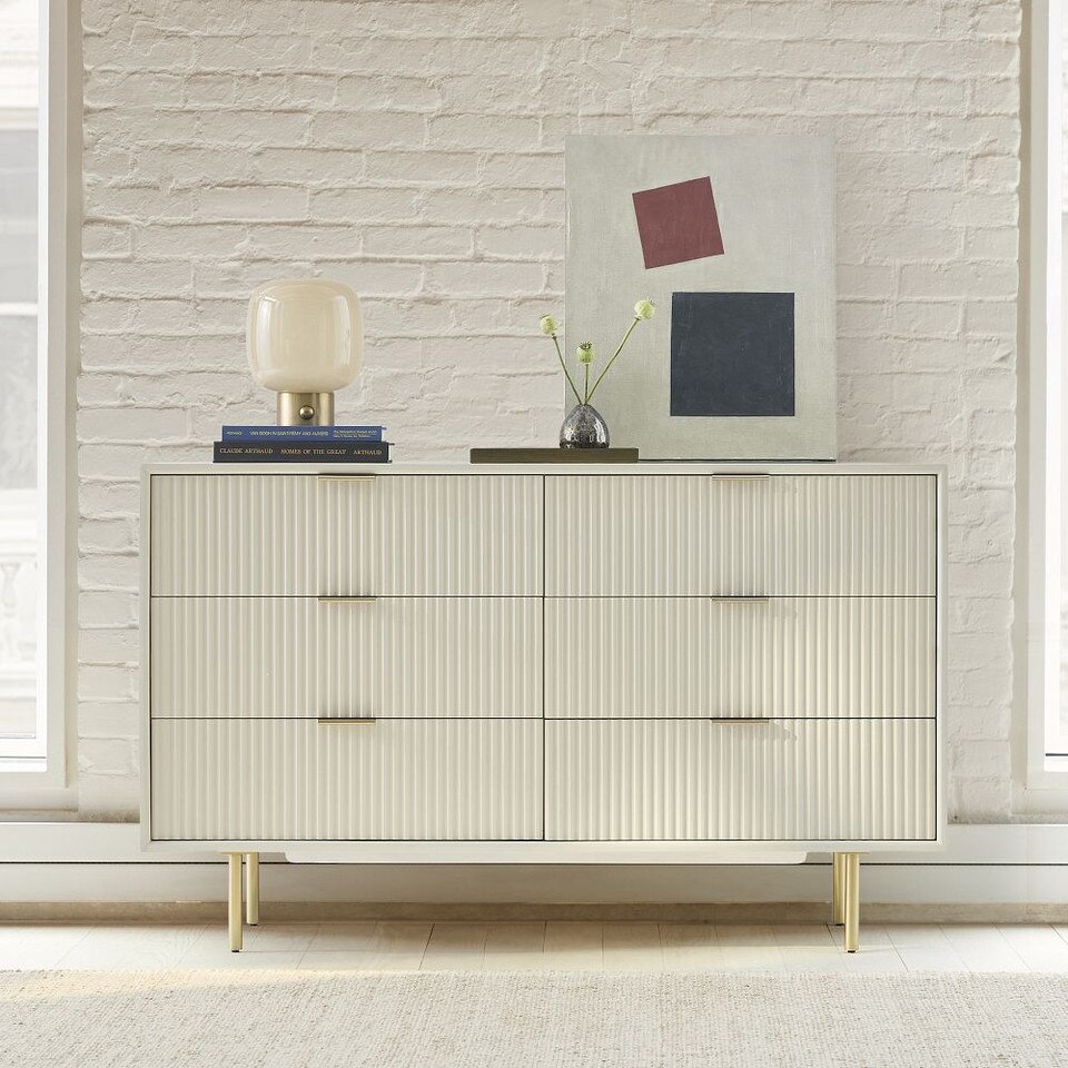 Quinn 6-Drawer Dresser (142 cm)